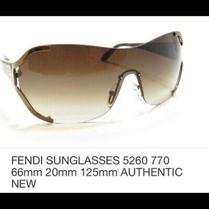 FENDI originals Sunglasses with case.